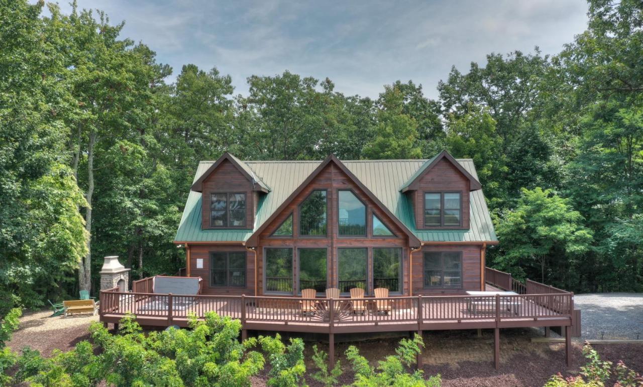 فيلا Champagne Chalet - Cuddleup Morganton المظهر الخارجي الصورة